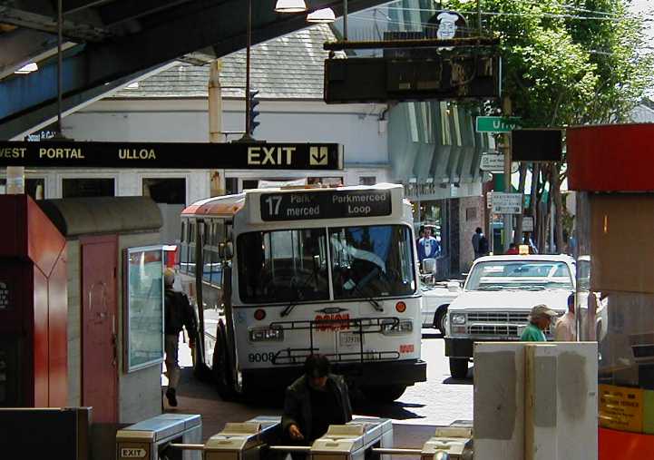 San Francisco MUNI Orion I Citycruiser 9008